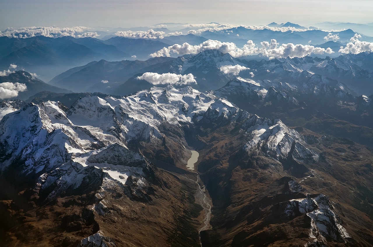 Alps Aerial Photograph