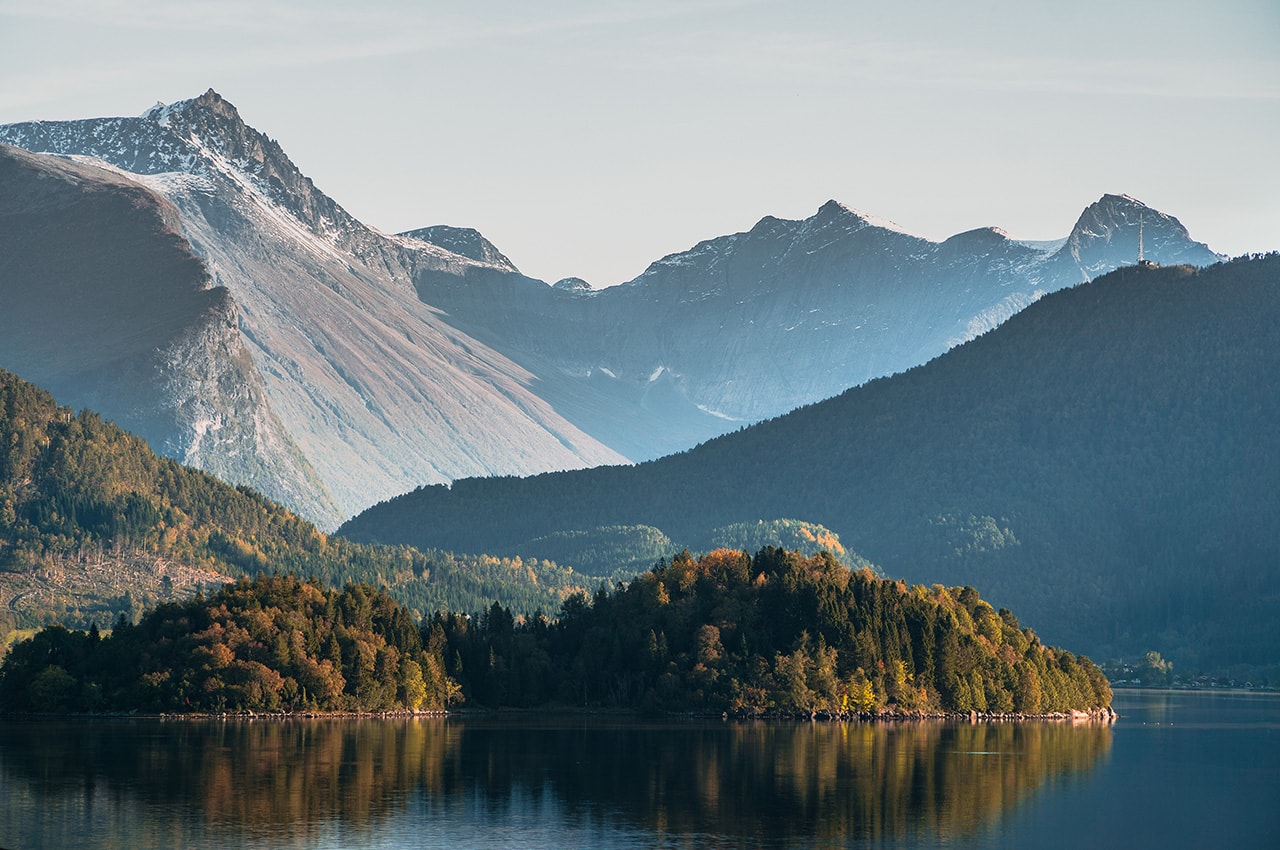 Autumn Norway Landscape