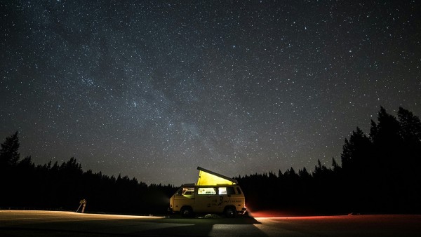 Starry Night Camping car