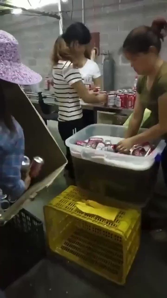 중국 버드와이저 맥주 가짜 제조 공장 적발