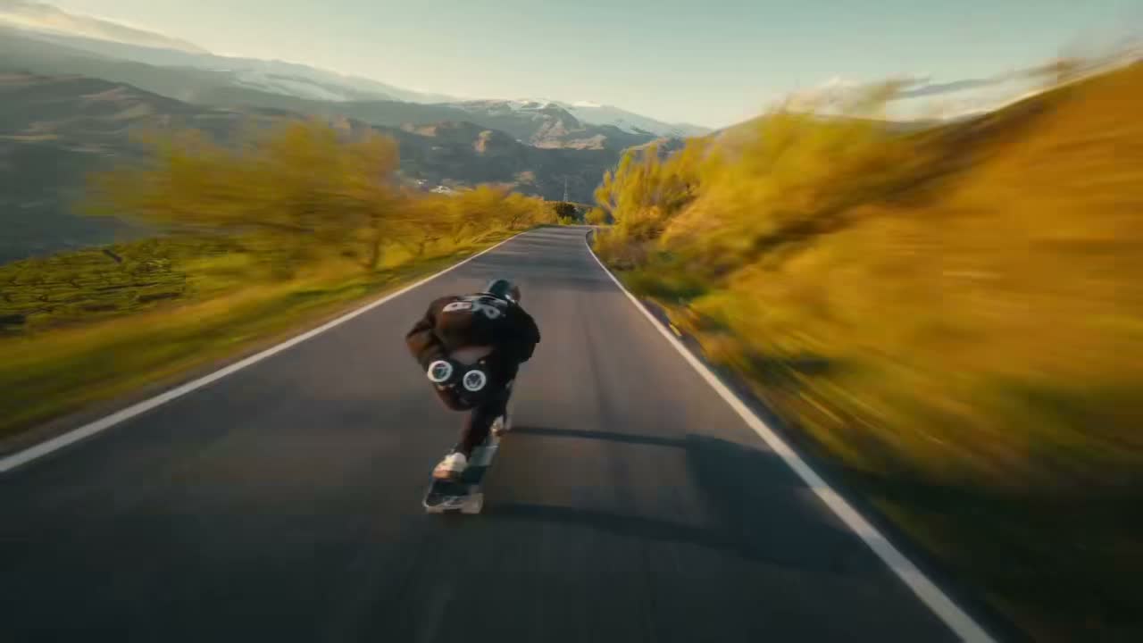 스케이트보드 스피드 체감