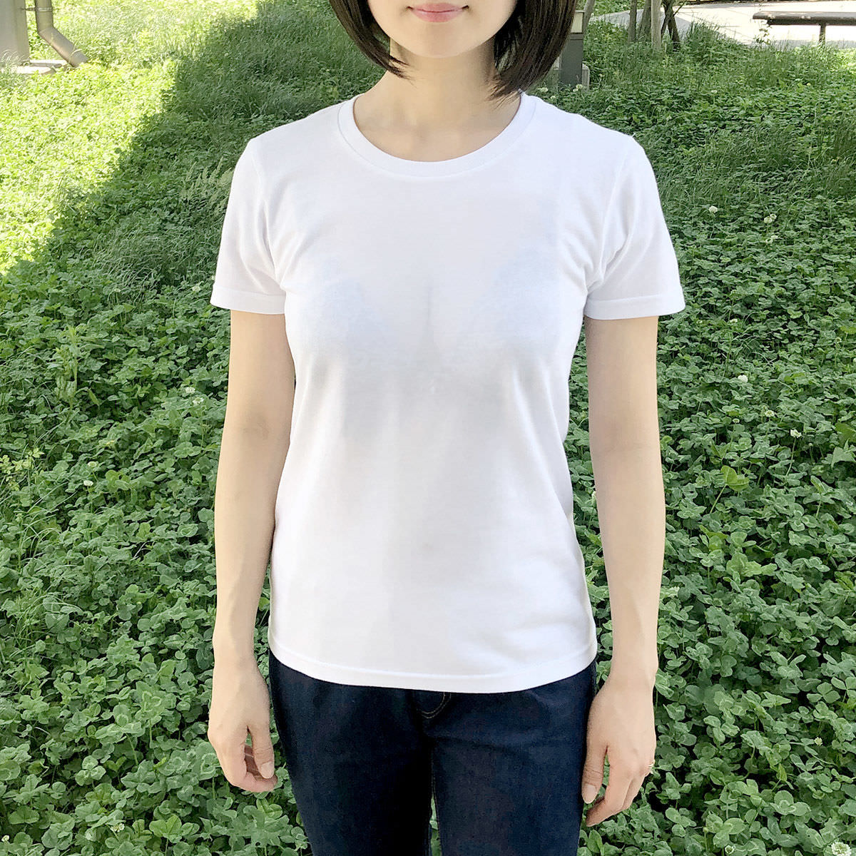 일본 히트 상품 페이크 시쓰루 티셔츠