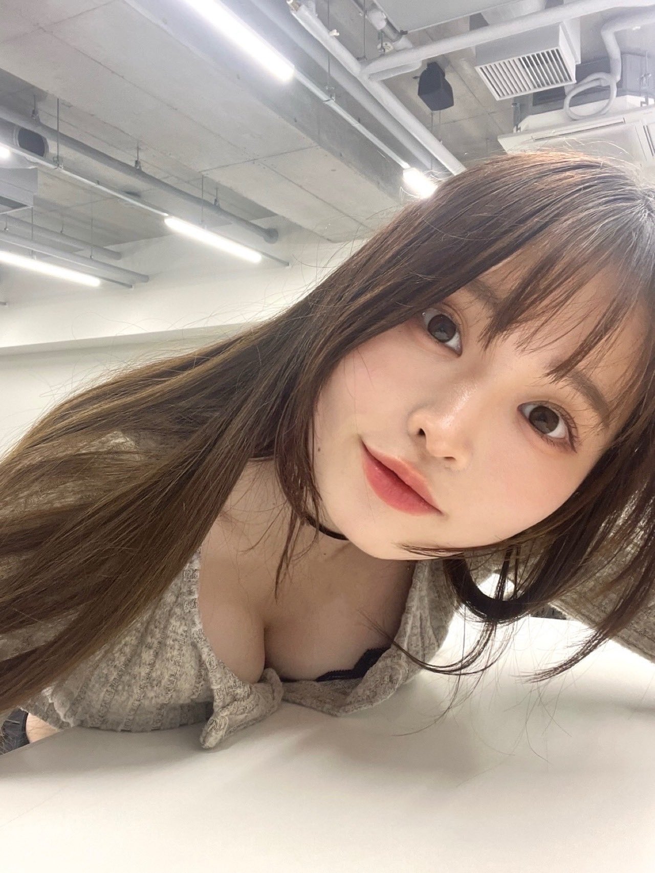 시험 중 너무 피곤한 처자