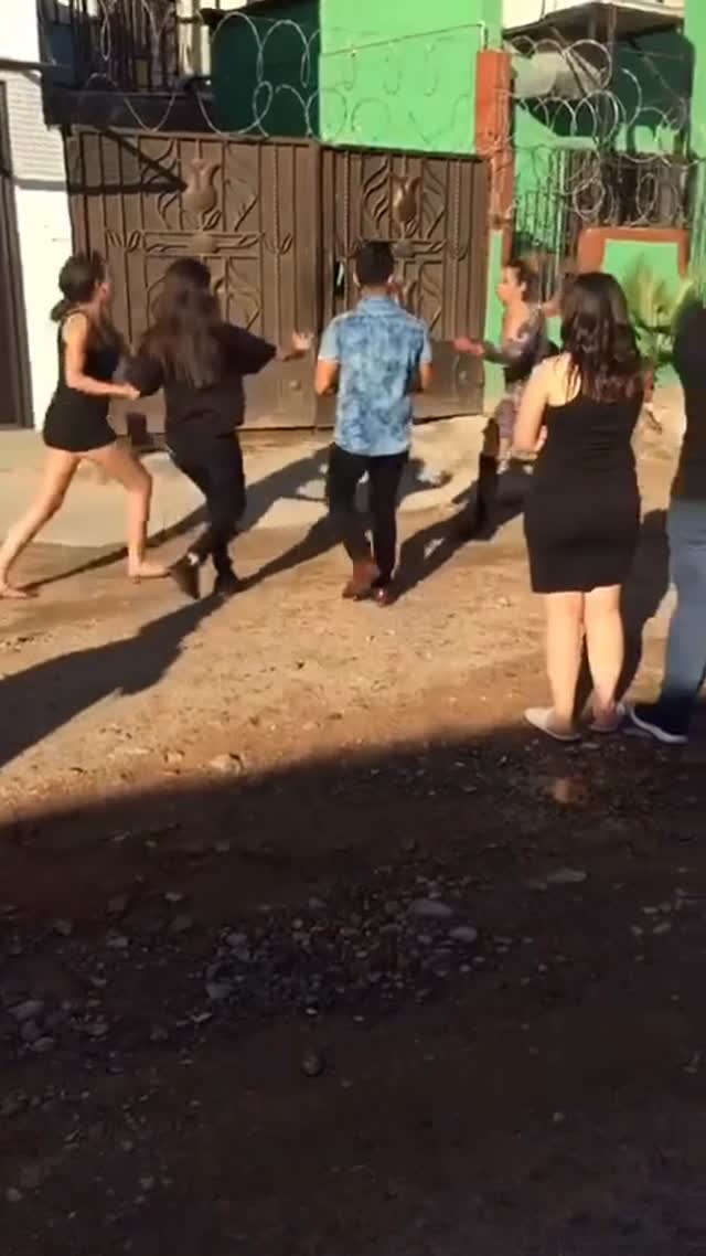 살벌한 처자들 싸움