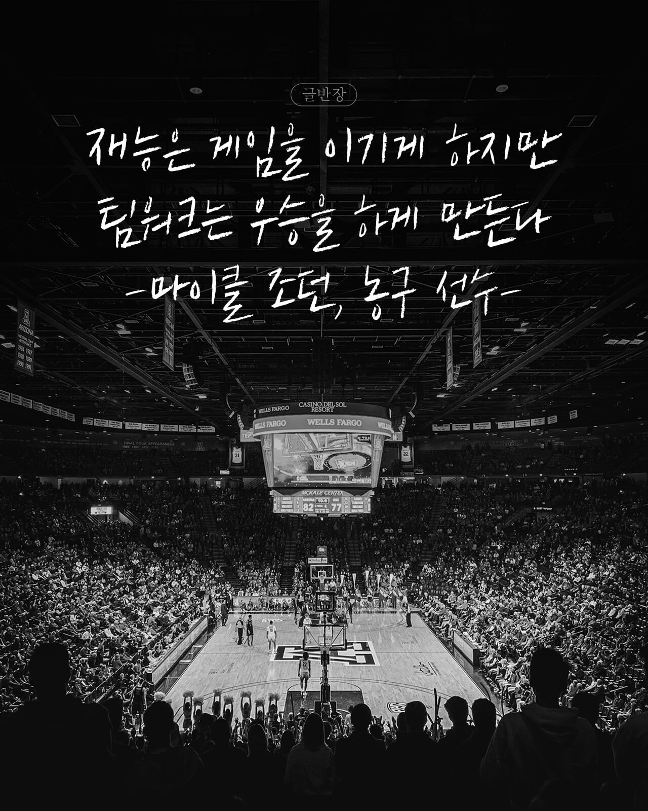 팀워크 - 마이클 조던, 농구 선수