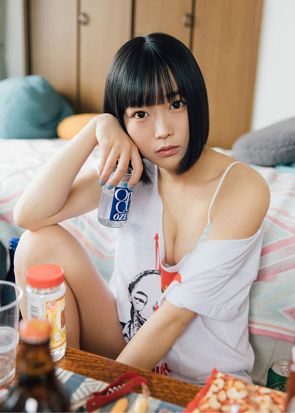 나카가와 미유(中川美優, なかがわ みゆう) - 플래시 디지털 사진집「술 뒤의 술」2020