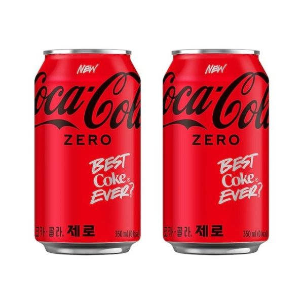 코카콜라 제로 350ml 24캔 (15,489원 / 무료)