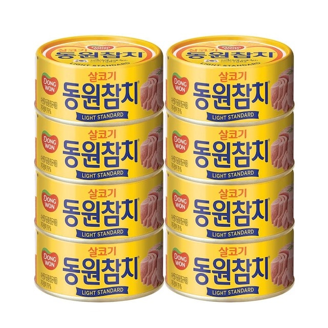 [오늘의집] 동원참치 150g*8캔 6종 (15,170원 / 무료)