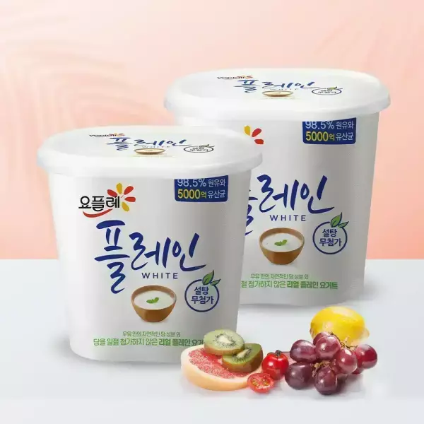 [11번가] 빙그레 요플레 플레인 화이트 900g 2개 (9,990원 / 무료)