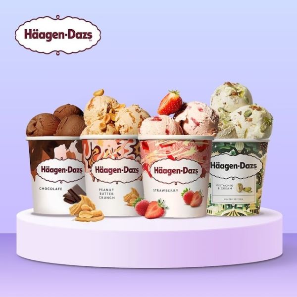 [오늘의집] 하겐다즈 2+2 프리미엄 아이스크림 파인트 4개 골라담기 (31,803원 / 무료)
